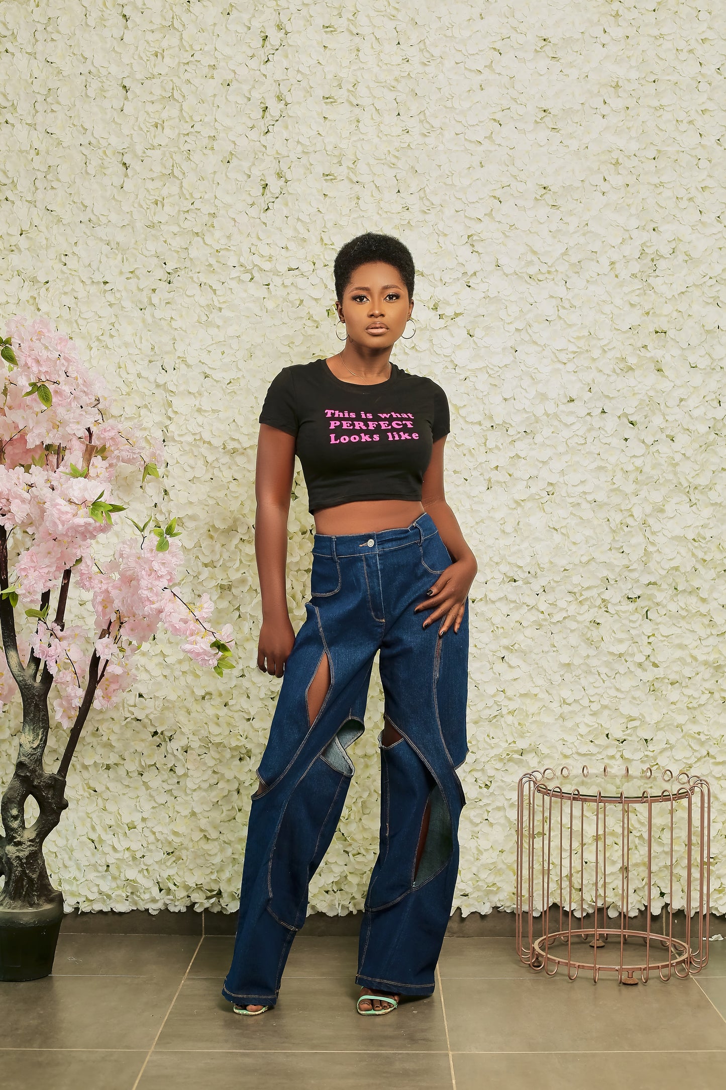 This is what perfect looks like Crop Tee