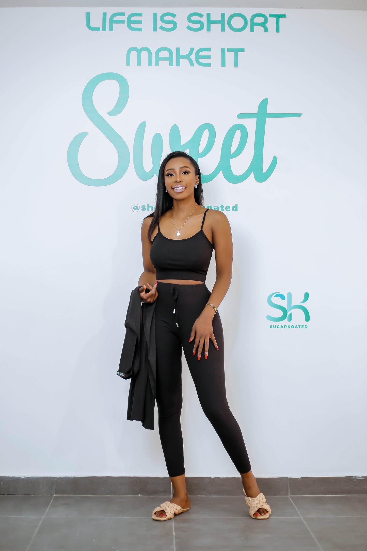 nude 3 piece leggings set