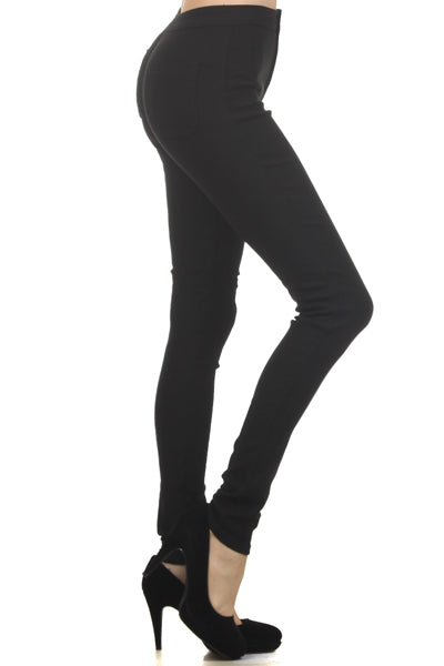 black High Waisted Jeans