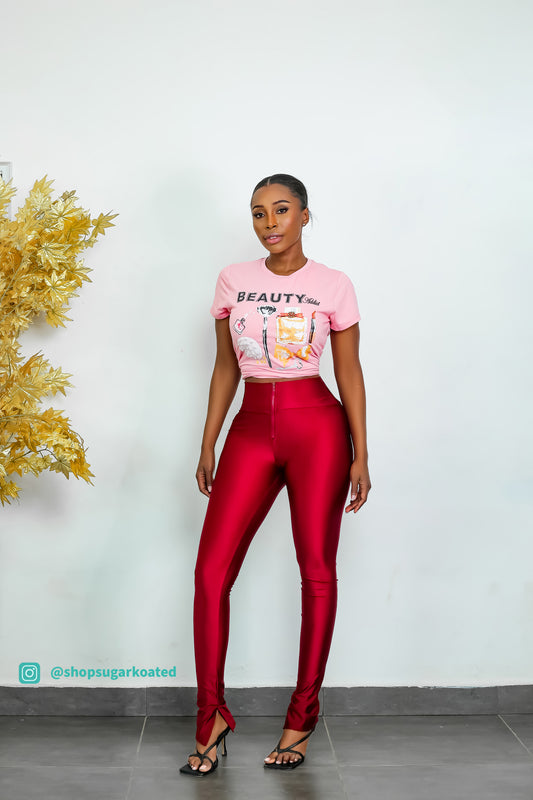 pink graphic tshirt