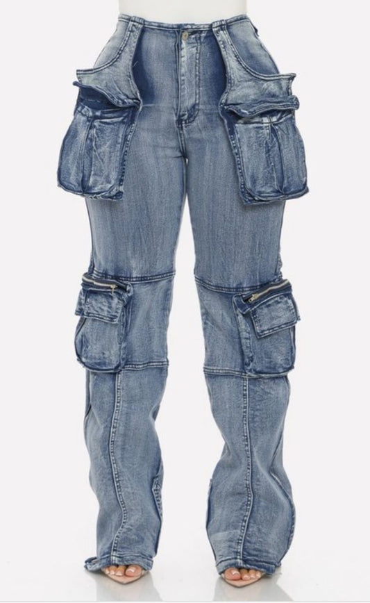 Vintage wash cargos