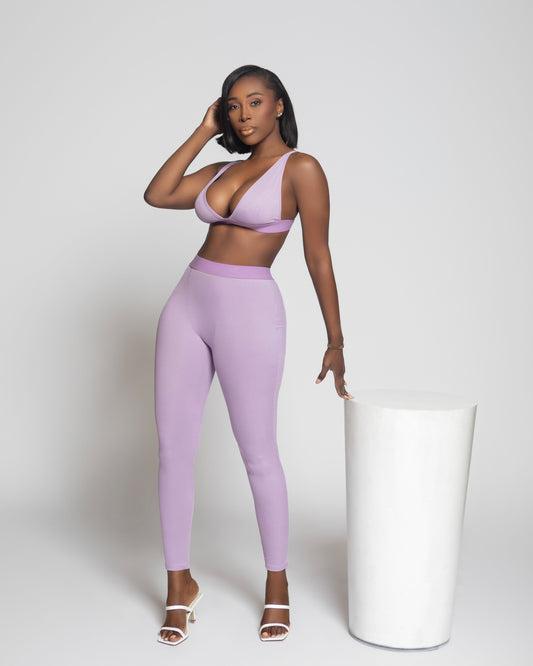 Act Bad 2 Piece Set Purple