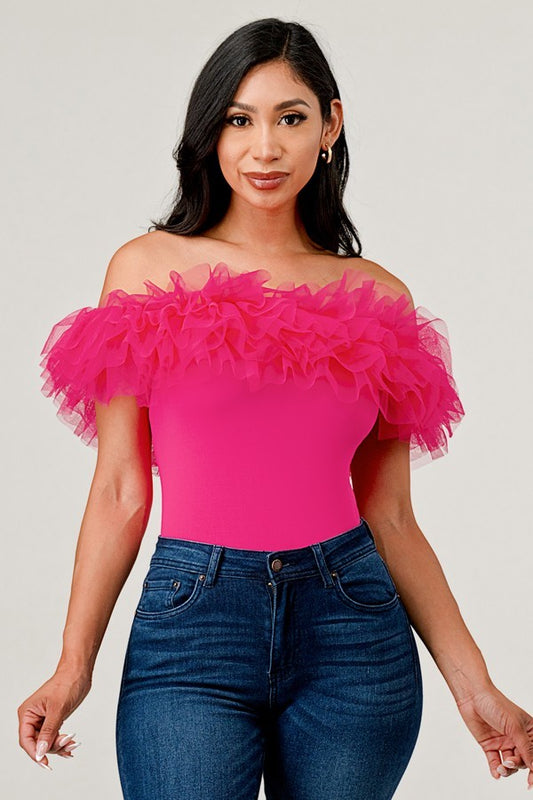 puffed out body suit