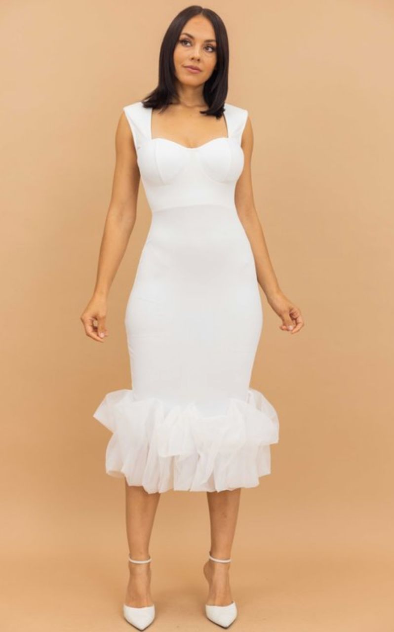 ruffle dress